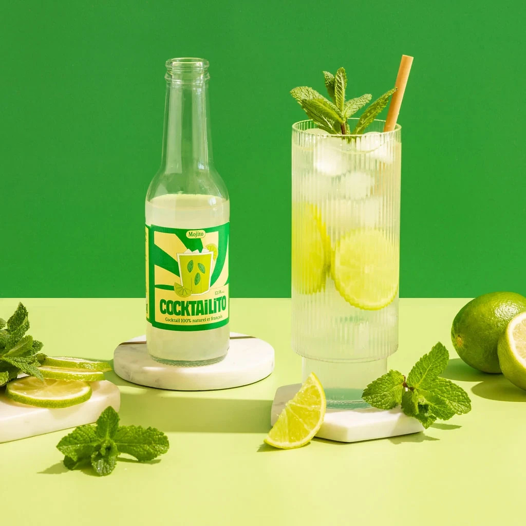 Nos cocktails prêts à boire (avec ou sans alcool !)