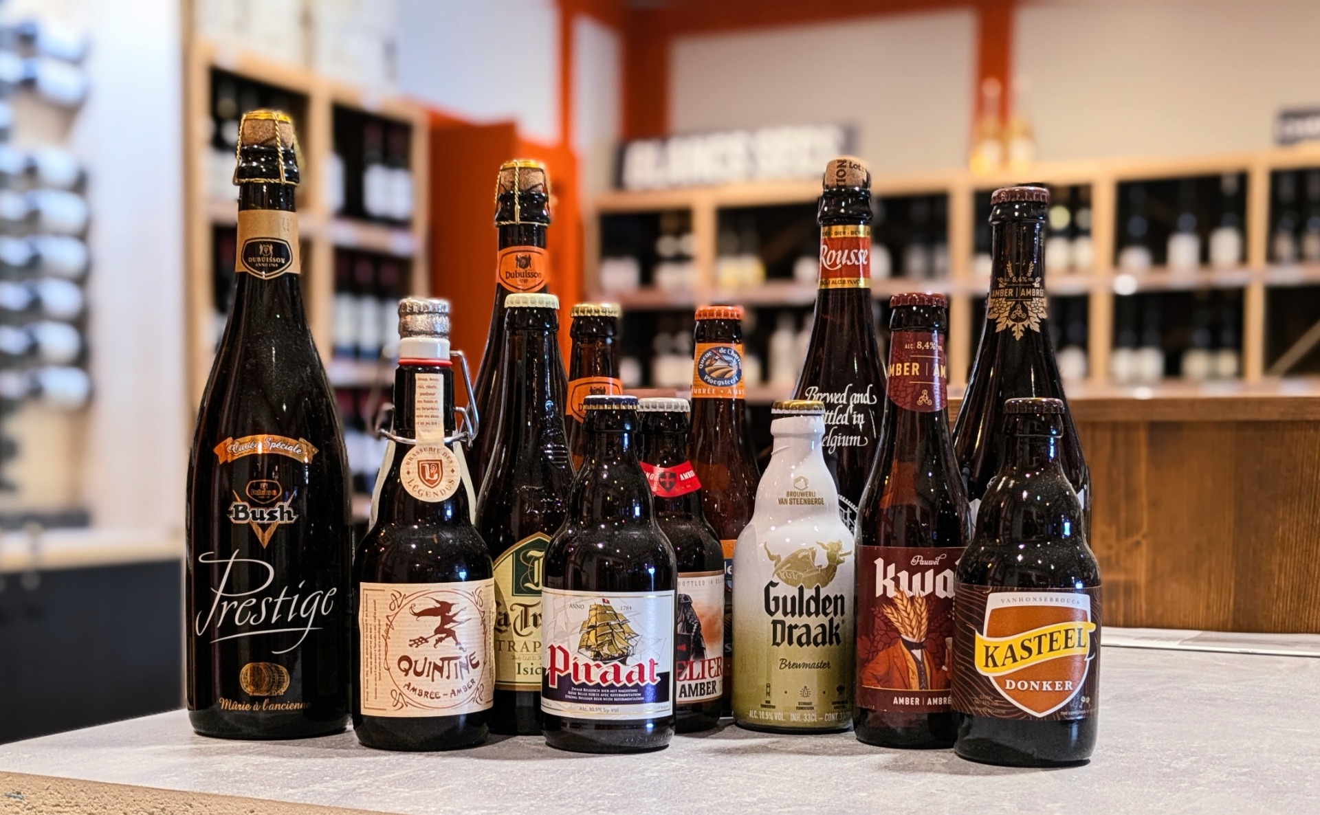 Nos bières ambrées/rousses